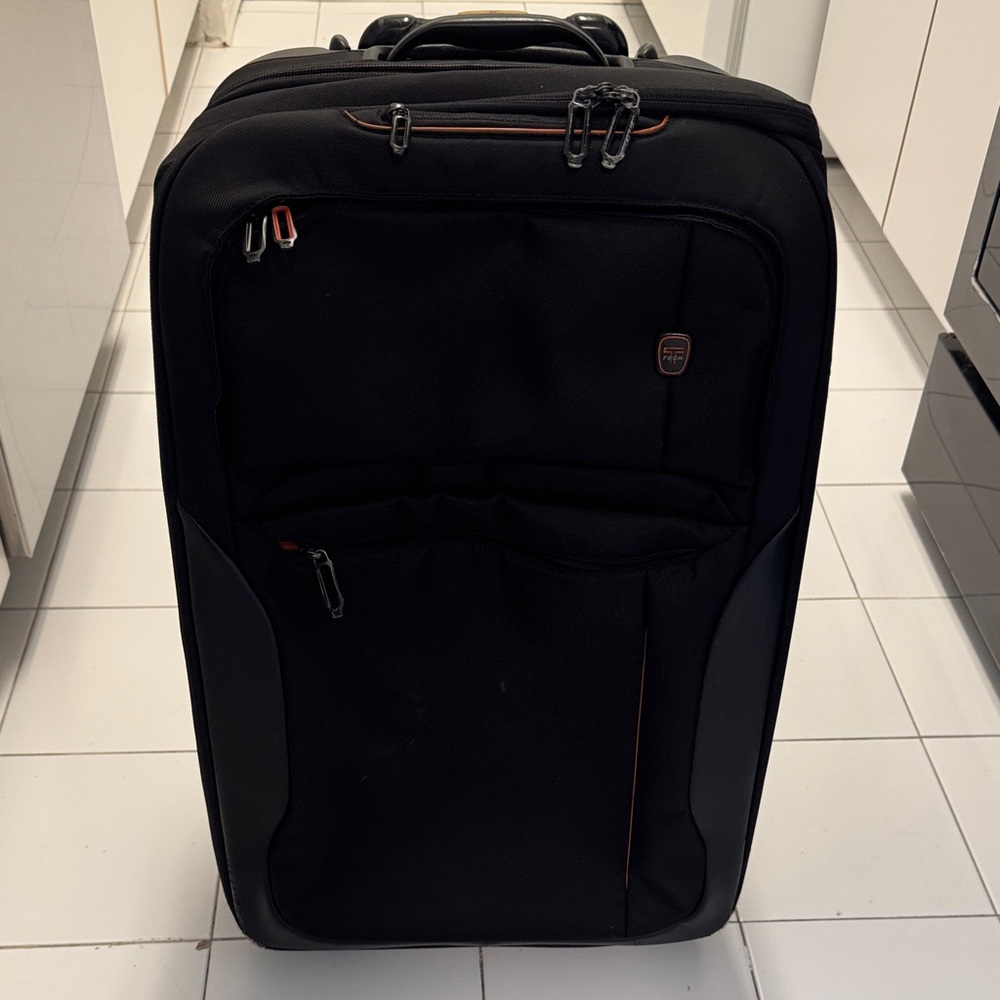 TUMI Black / orange Travel Suitcase